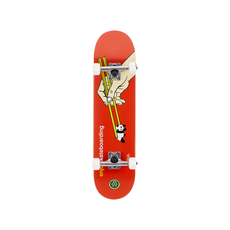 Enjoi skateboard complet 7.375 X 29.78 Chop Sticks Red