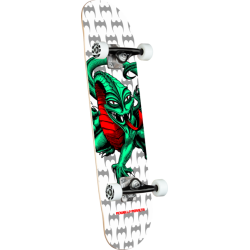 Powell Peralta skateboard complet 7.5 X 28.65 Cab Dragon White