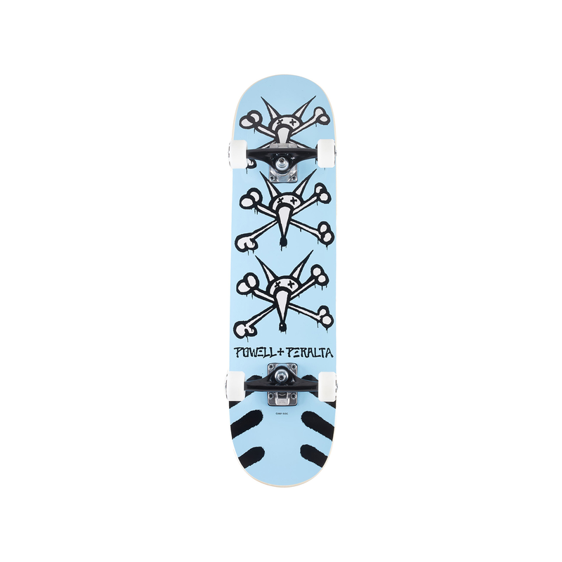 Powell Peralta skateboard complet 8.0 X 31.45 Vato Rats Light Blue