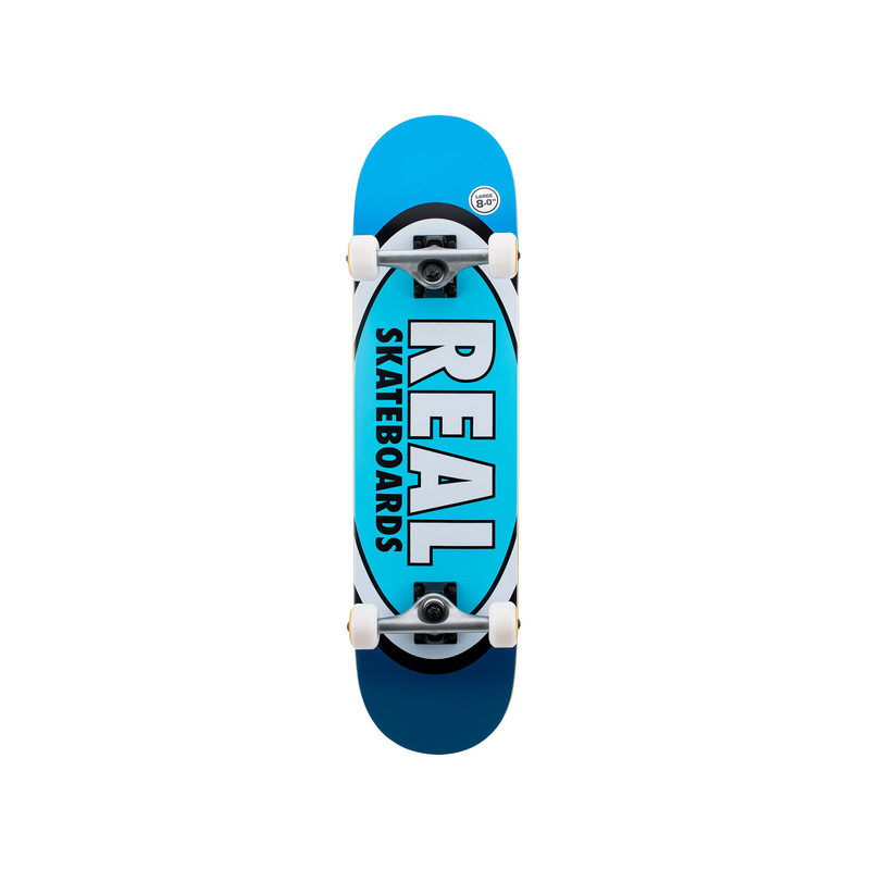 Real skateboard complet 8.0 X 31.8 Team Edition Oval Lg
