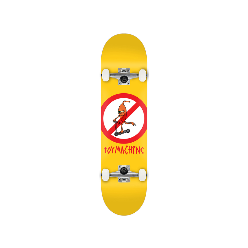 Toy Machine skateboard complet 8.0 X 31.63 No Scooter Yellow