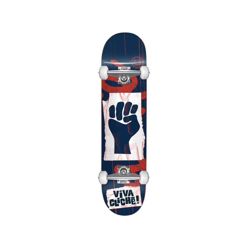Cliché skateboard complet 7.75 X 31.19 Viva Cliche Blue Red