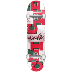Cliché skateboard complet 7.875 X 31.65 Uppercase Red White