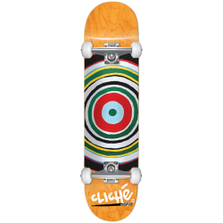 Cliché skateboard complet 8.25 X 32 Painted Circle Multi